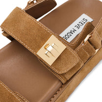 Sandaal Bigmona | Tan suede | Steve Madden