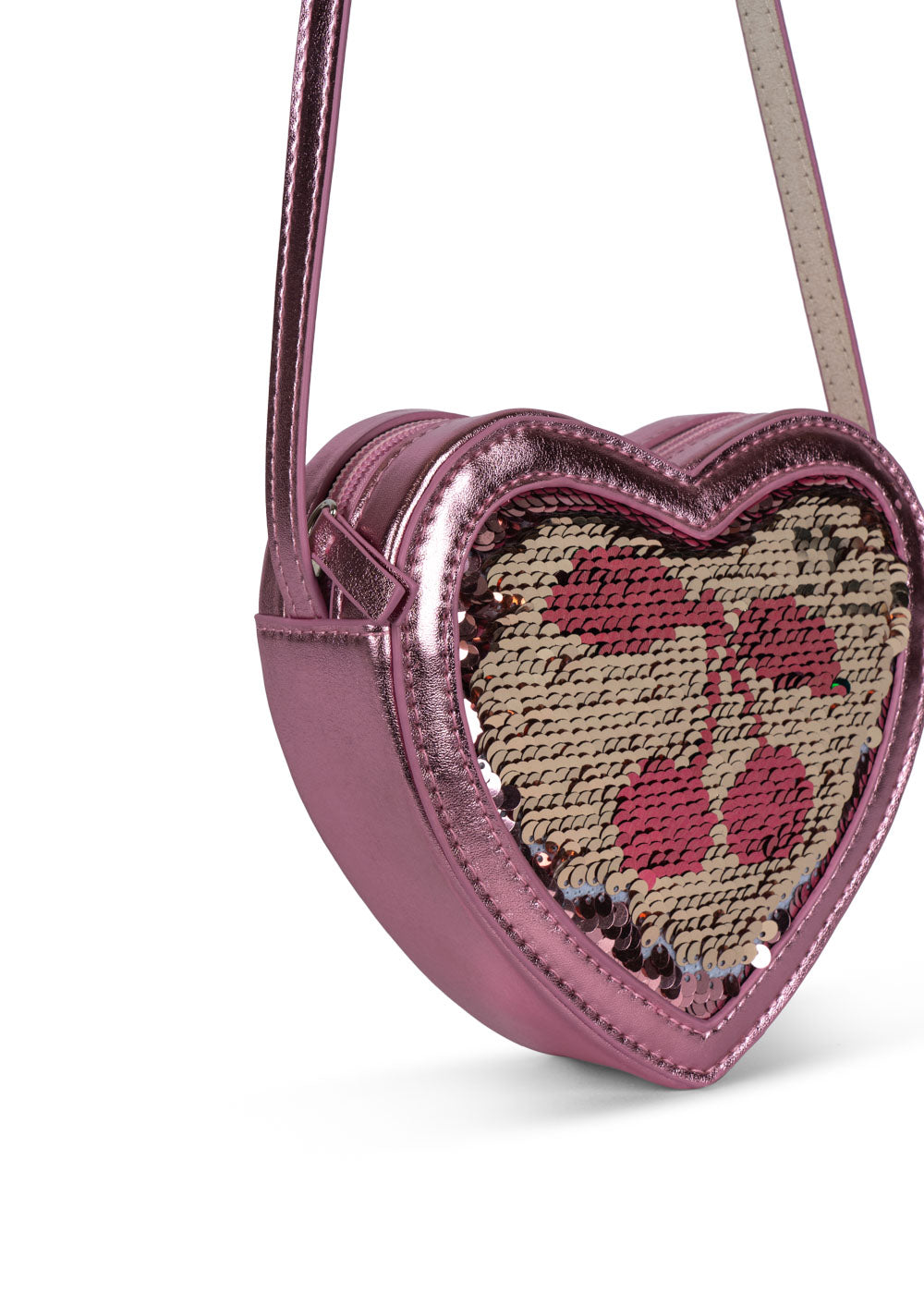 Sequin bag Tut heart | Rose | Konges Slojd