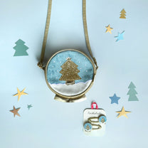 Shimmer snow globe clips | Rockahula