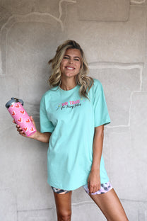 Shirt Sporty Princess | Mint | Studio Poespas