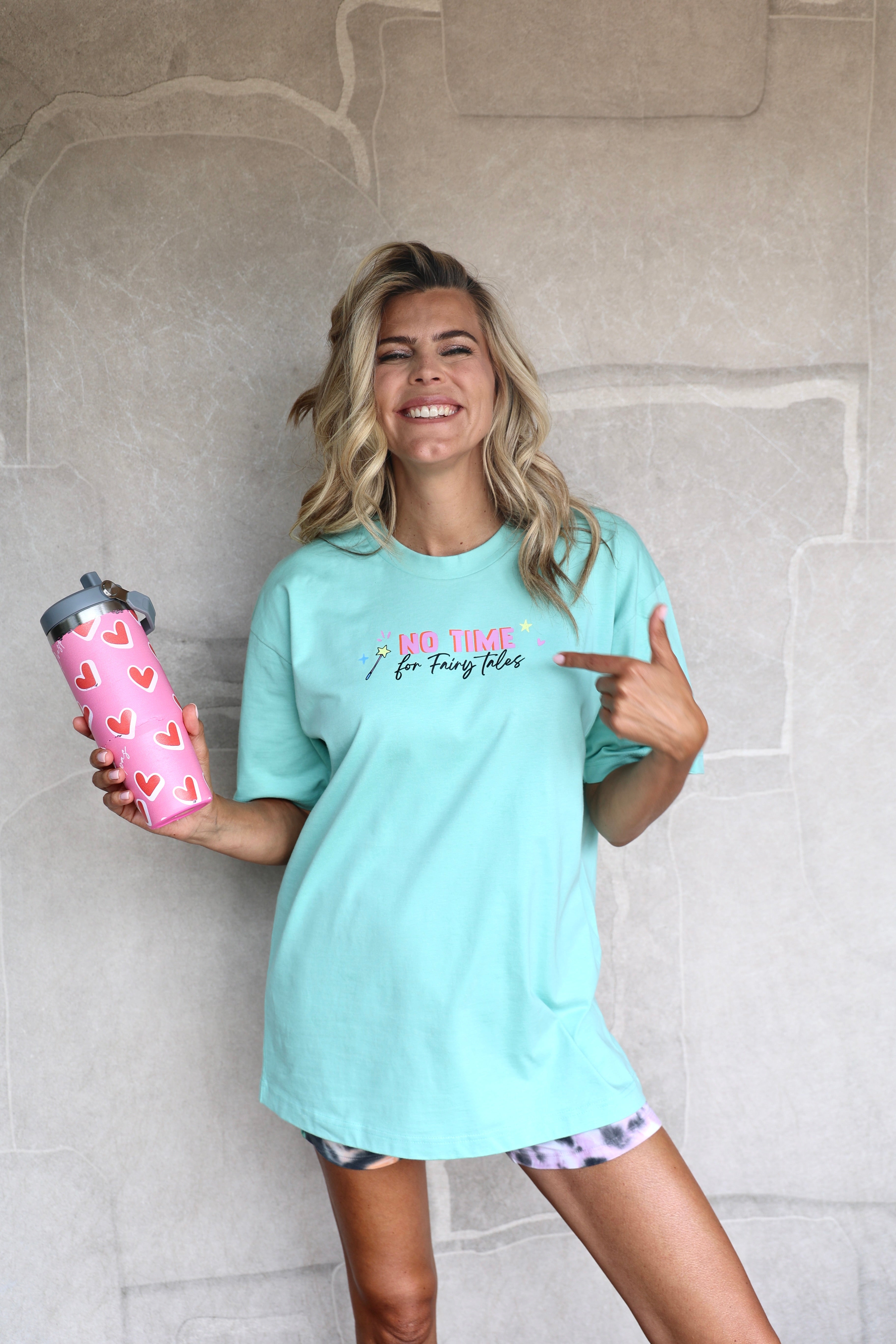 Shirt Sporty Princess | Mint | Studio Poespas