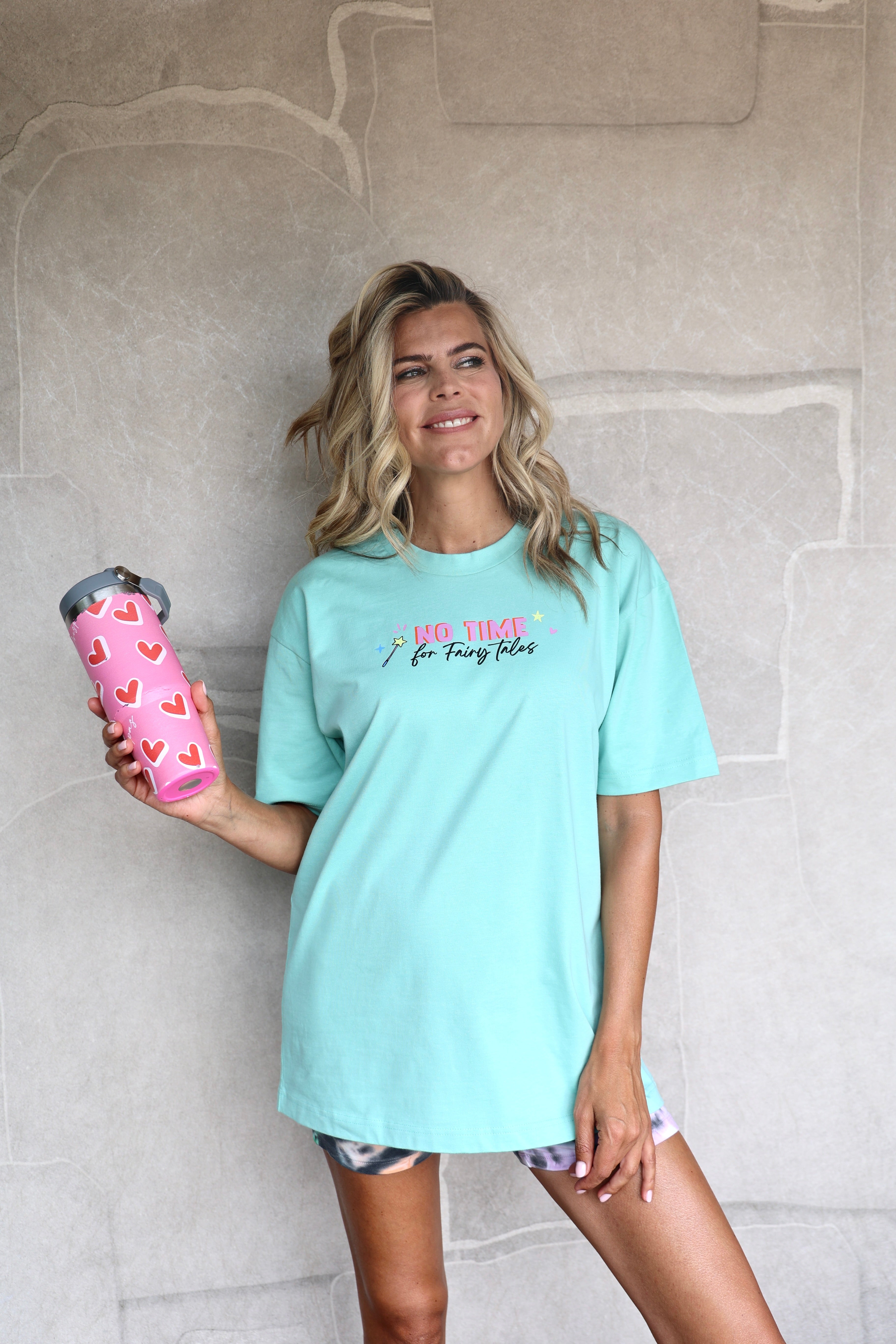 Shirt Sporty Princess | Mint | Studio Poespas