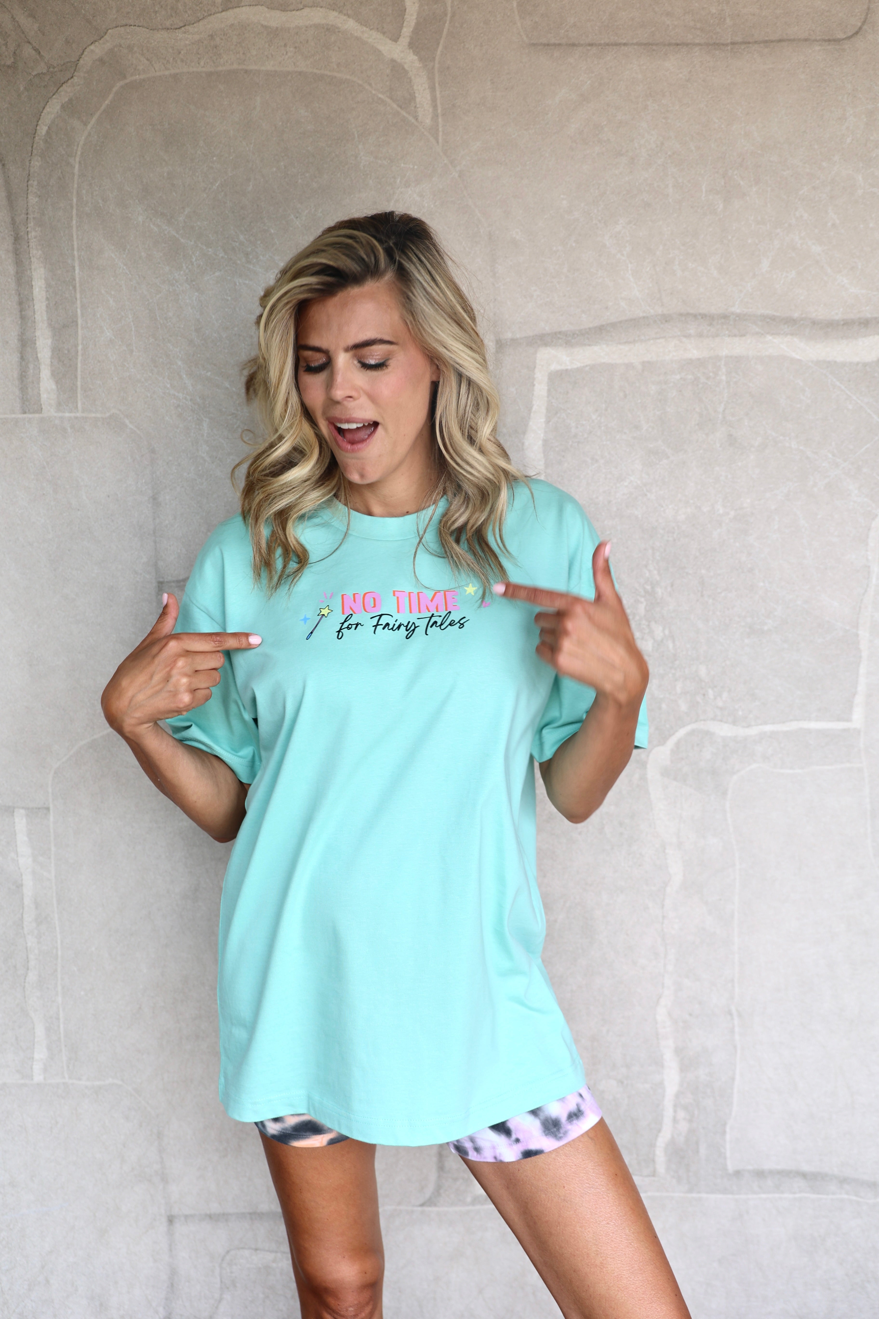 Shirt Sporty Princess | Mint | Studio Poespas