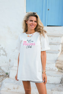 Shirt No Poespas club | White | Studio Poespas