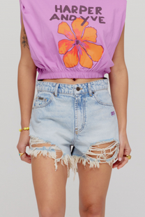 Short Yve | Light blue | Harper & Yve