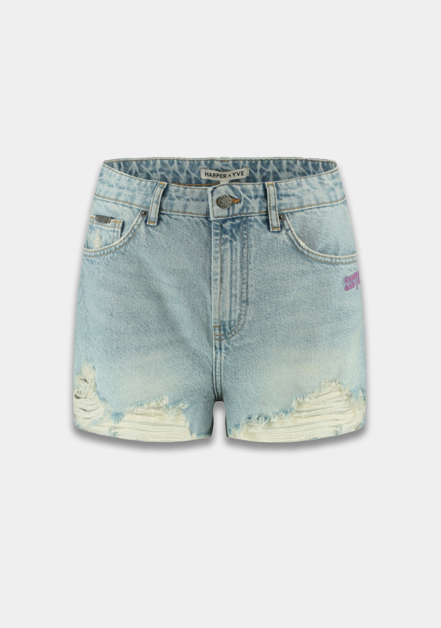 Short Yve | Light blue | Harper & Yve
