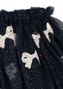 Skirt Yvonne | Bowie night sky sequin | Konges Slojd