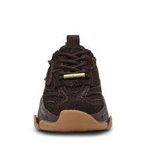 Sneaker Possession-E | Choco brown suede | Steve Madden