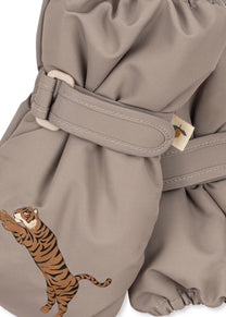 Snow mittens Nohr print | Laurel oak | Konges Slojd