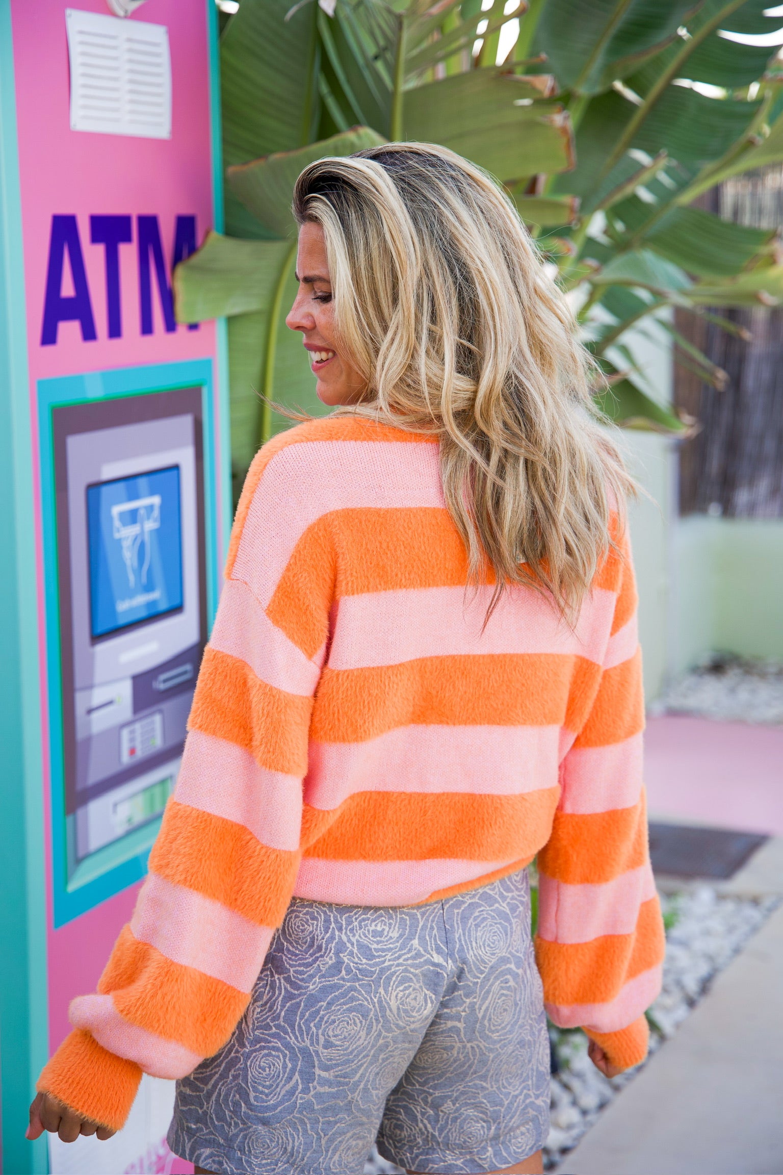 Sweater Fruitella | Orange & Pink | Studio Poespas