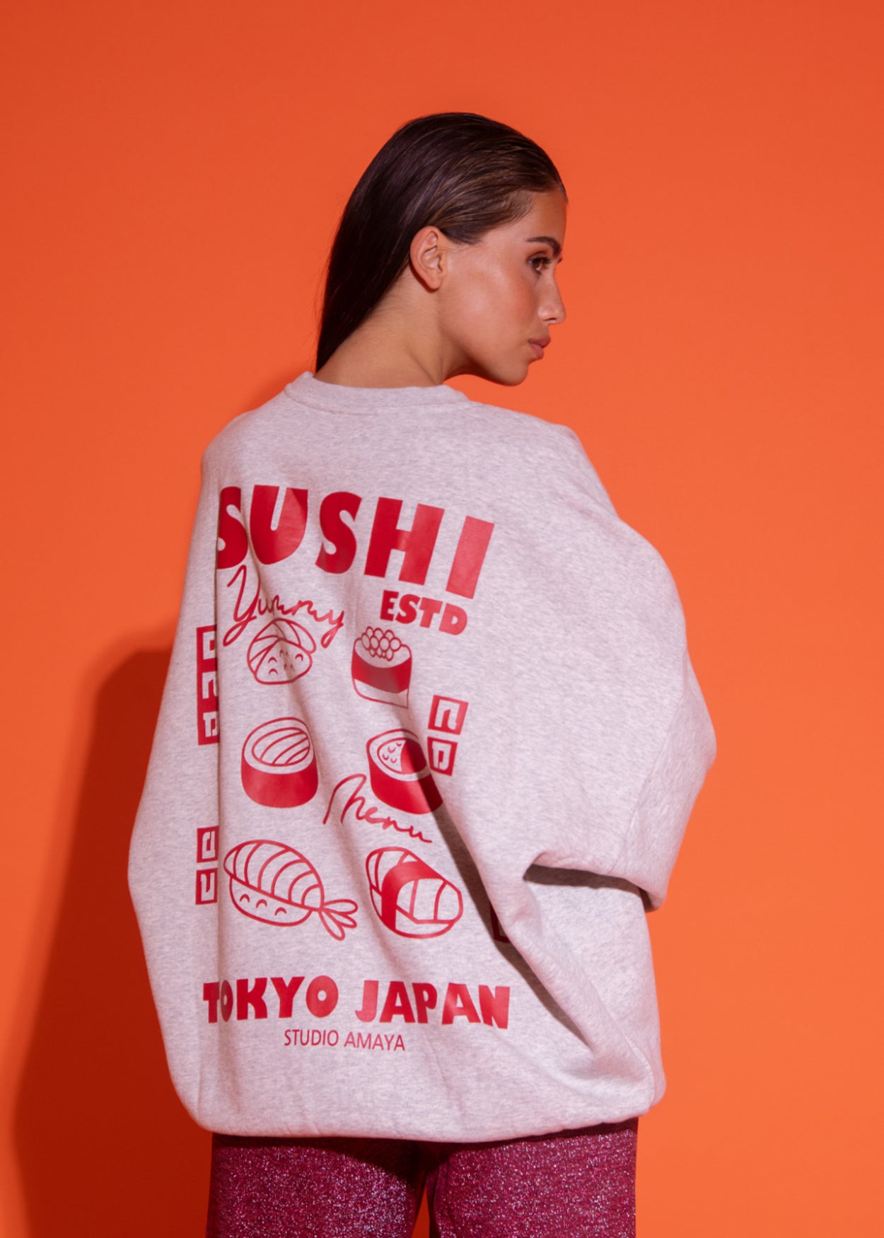 Sweater Japan | Grey | Studio Amaya