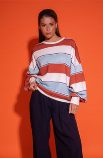 Sweater Daisey | Multi print | Studio Amaya