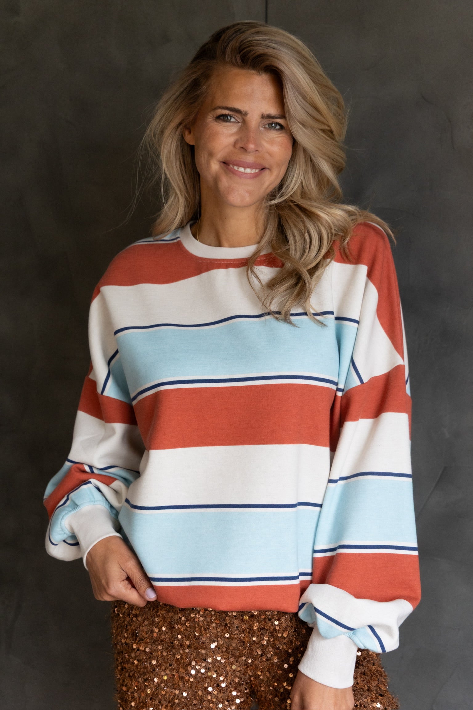 Sweater Daisey | Multi print | Studio Amaya