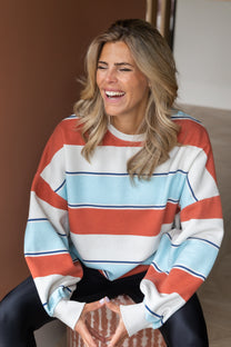 Sweater Daisey | Multi print | Studio Amaya