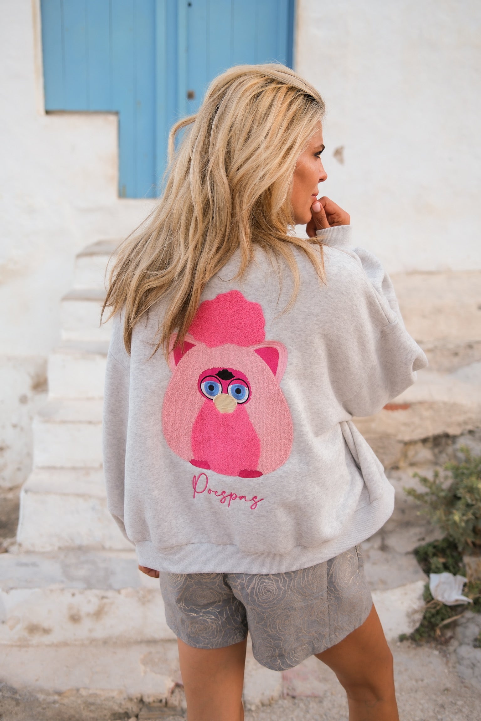 Sweatvest Preppy Furry | Studio Poespas