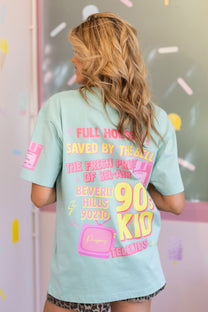 T-Shirt 90's Kid | Mint | Studio Poespas