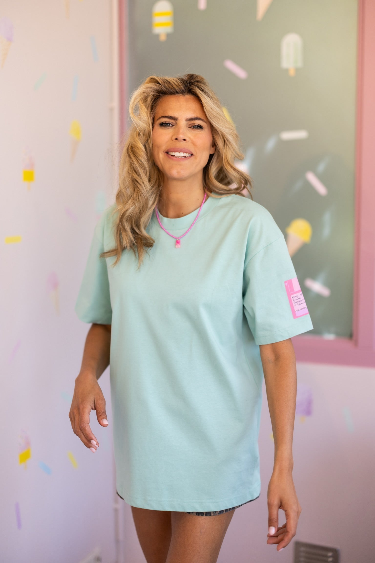 T-Shirt 90's Kid | Mint | Studio Poespas