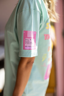 T-Shirt 90's Kid | Mint | Studio Poespas