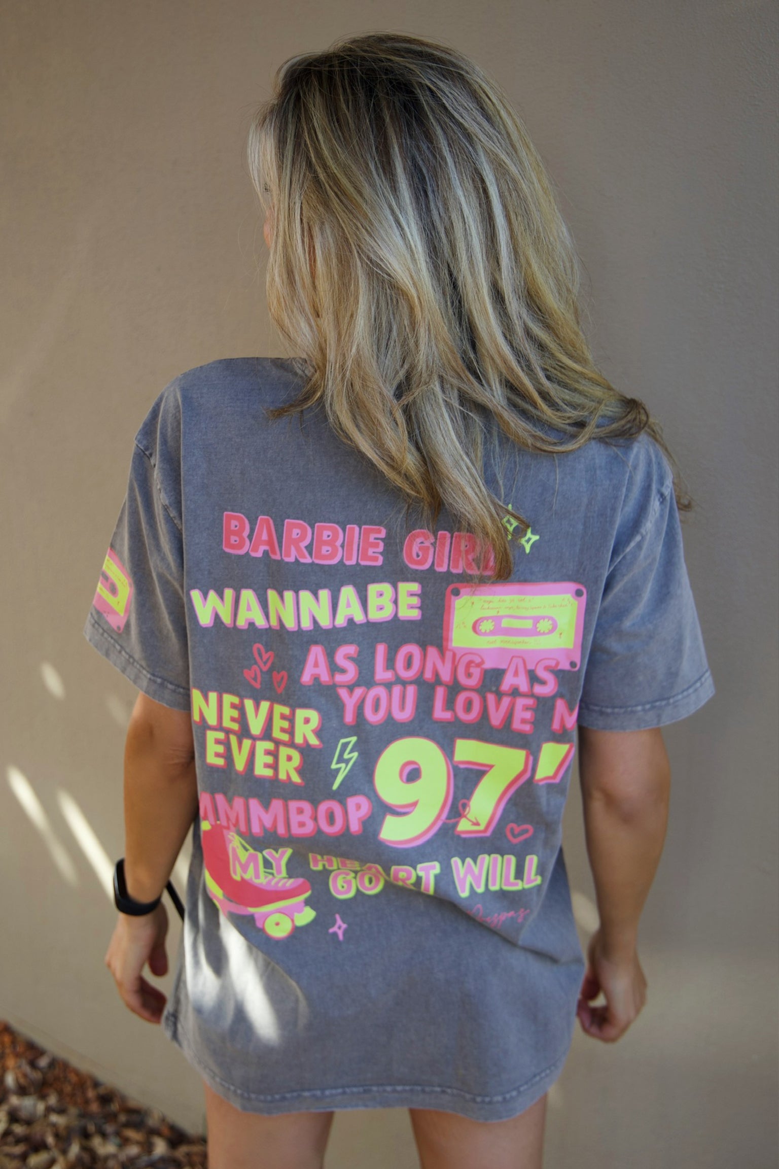 T-shirt back 2 the 90's | Asphalt | Studio Poespas.