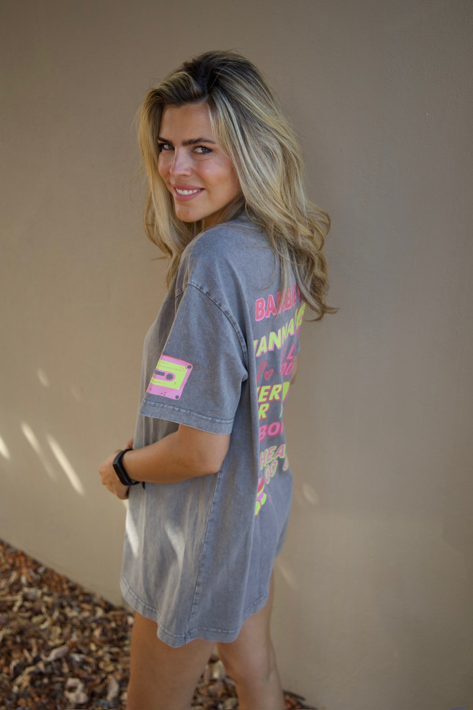 T-shirt back 2 the 90's | Asphalt | Studio Poespas.