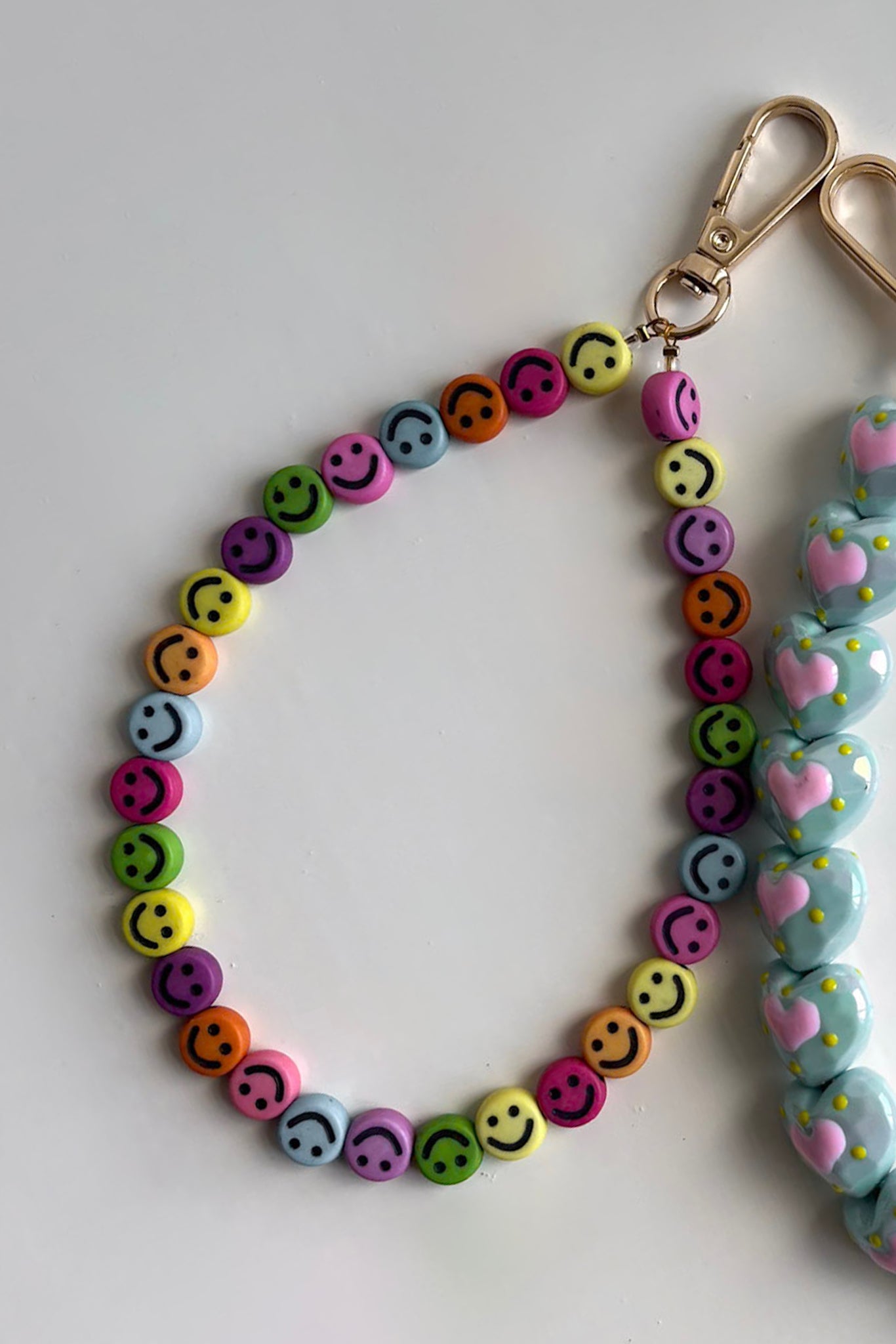 Telefoonkoord smiley | Colourful | Studio Poespas