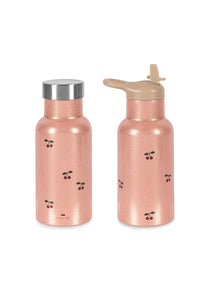 Thermo bottle glitter | Cherry glitter | Konges Slojd
