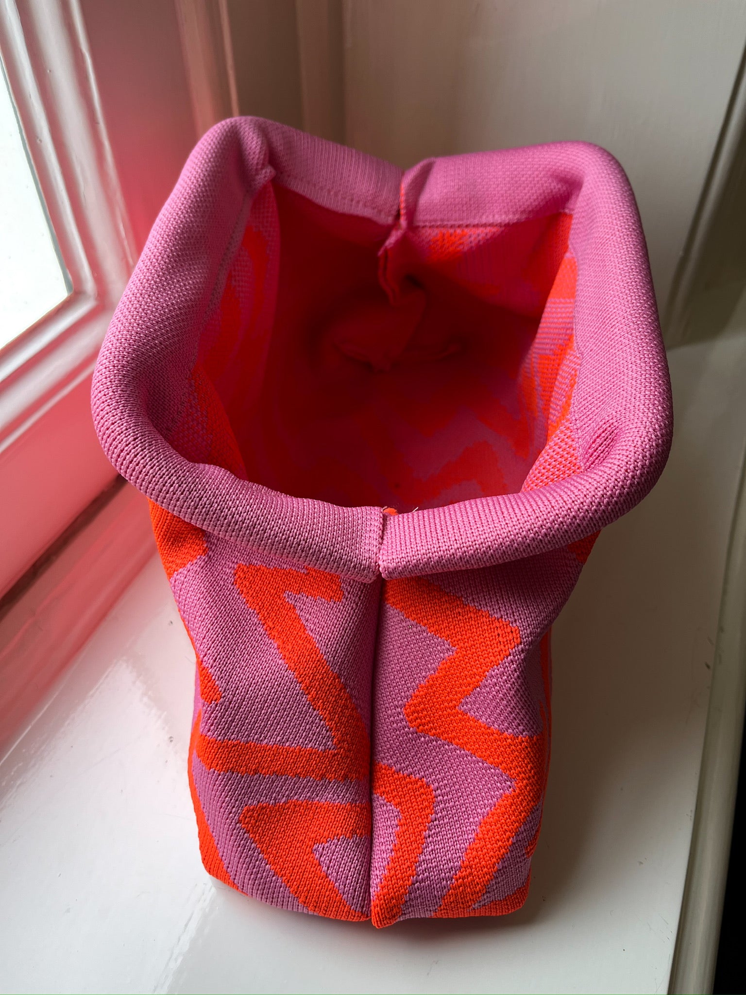 Toilettas swirl | Pink/orange | Studio Poespas