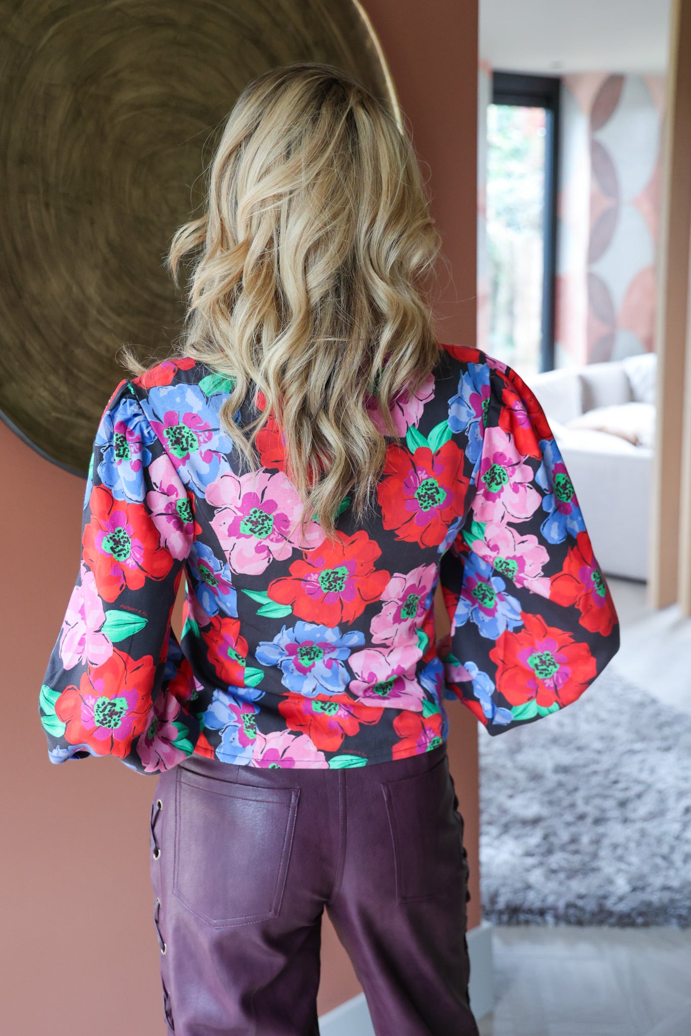 Top Cassie | Multi flower | Harper & Yve