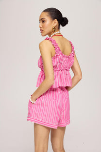 Top Eileen | Pink stripe | Harper & Yve