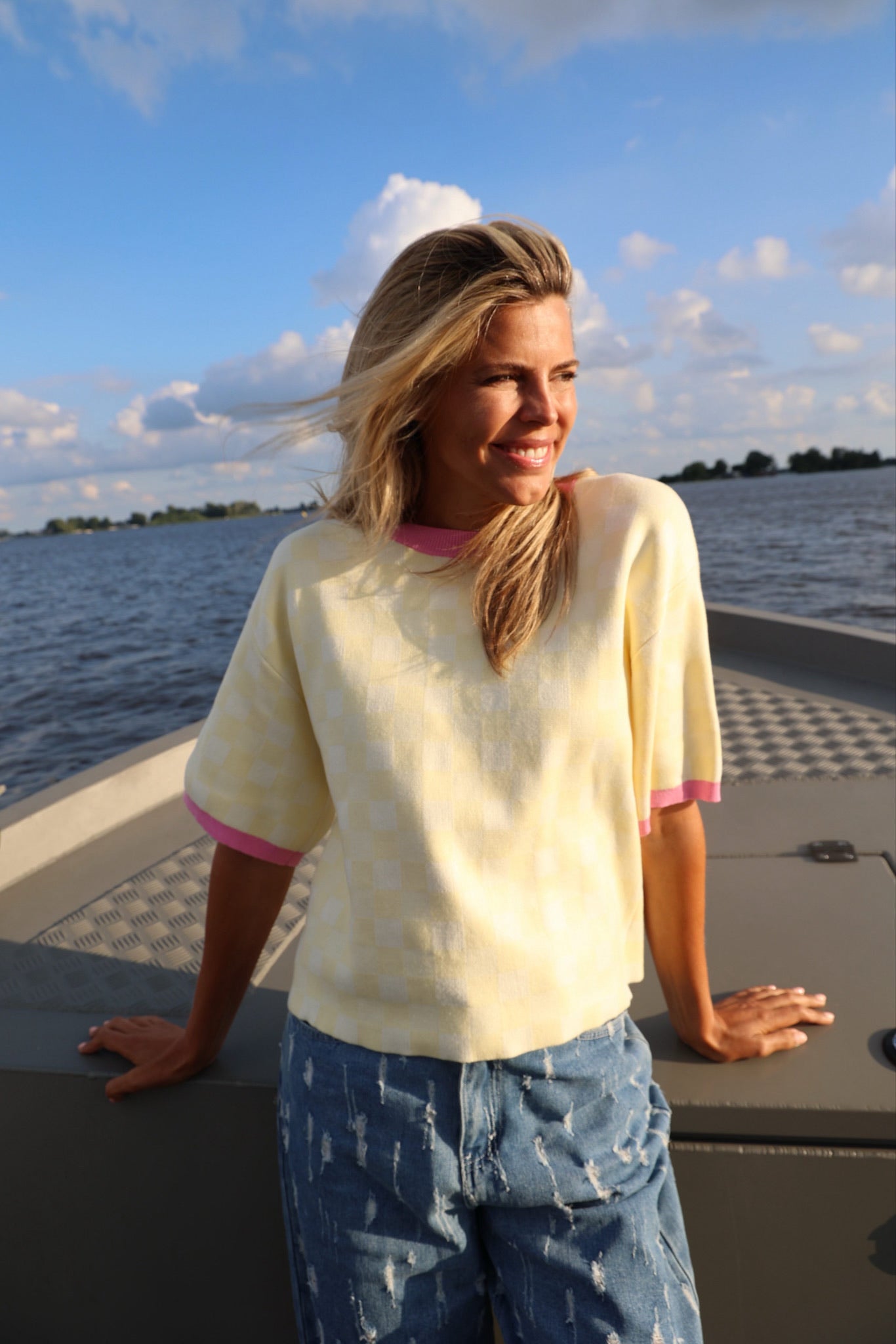 Top Check me out | Butteryellow | Studio Poespas