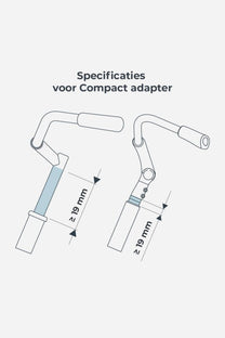 Voorzitje 4-in-1 set met Windscherm, Adapter & Stuurtje | Poespas x Urban Iki