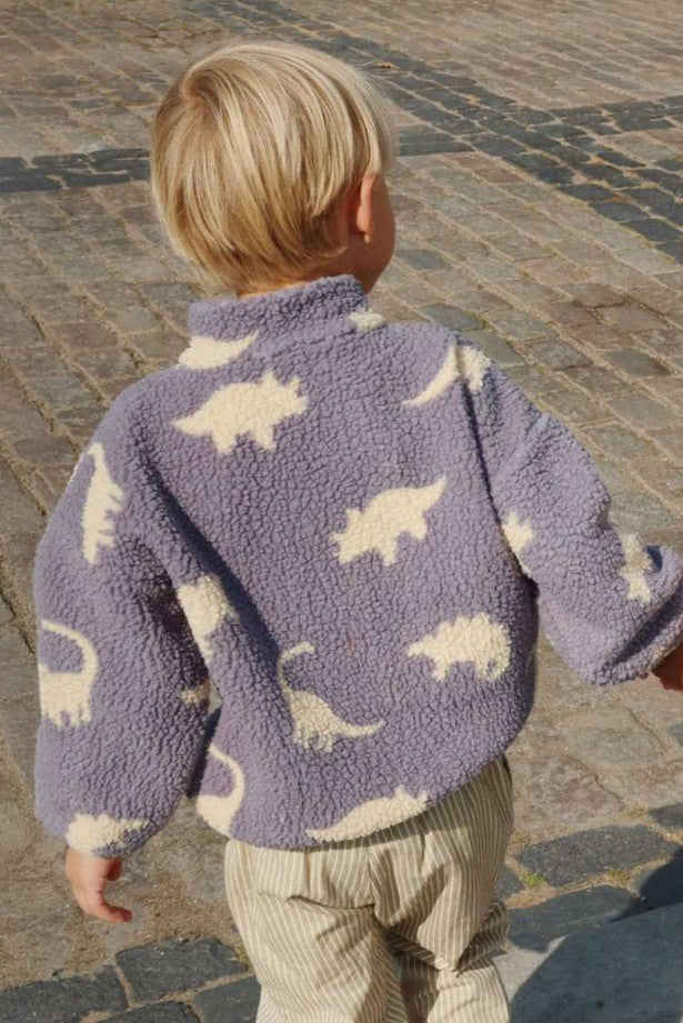 Teddy-jacket-Jody-_-Dino-mist-_-Konges-Slojd-main