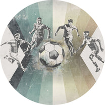 Wallpaper Circle Football | Men | Green