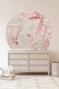 Wallpaper circle Elli | ⌀ 145 cm