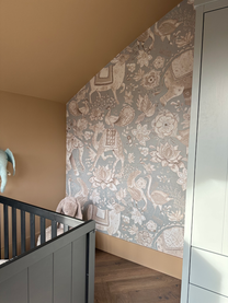 behang nepal hoekplaatsing