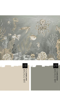 behang onderzee onderwater kleuren