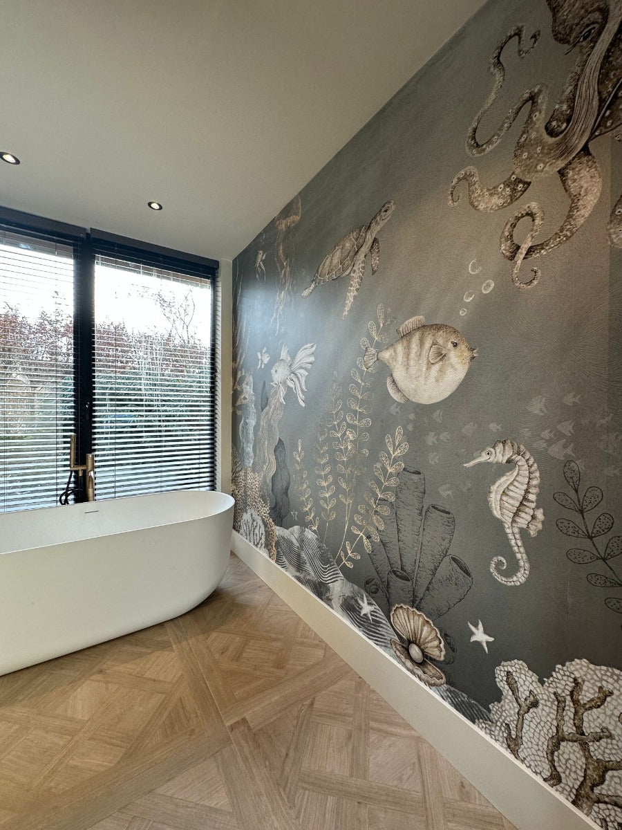 Behang Onderzee onderwater badkamer