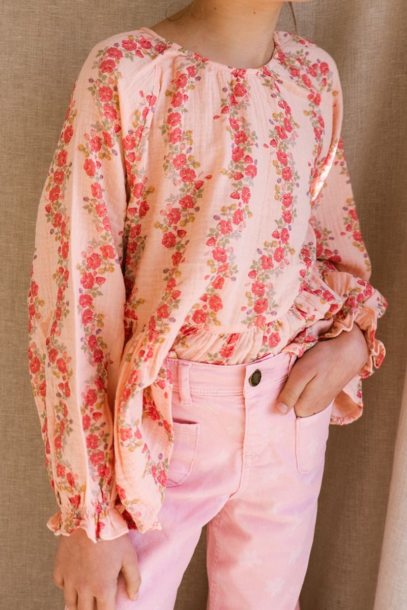 Blouse Coco gots | Floria pink | Konges Slojd