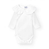 Body Loet | Flounce collar white | Long sleeves | Babidu