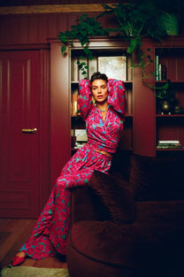 Broek Riley | Iconic rose | Harper & Yve