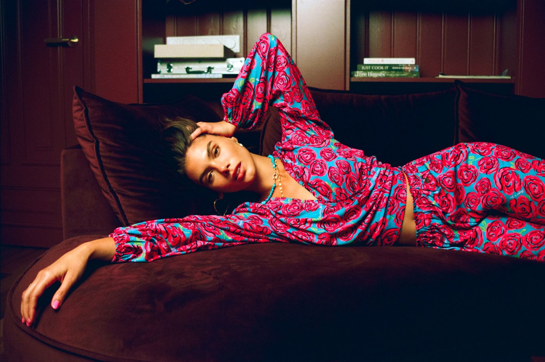 Broek Riley | Iconic rose | Harper & Yve