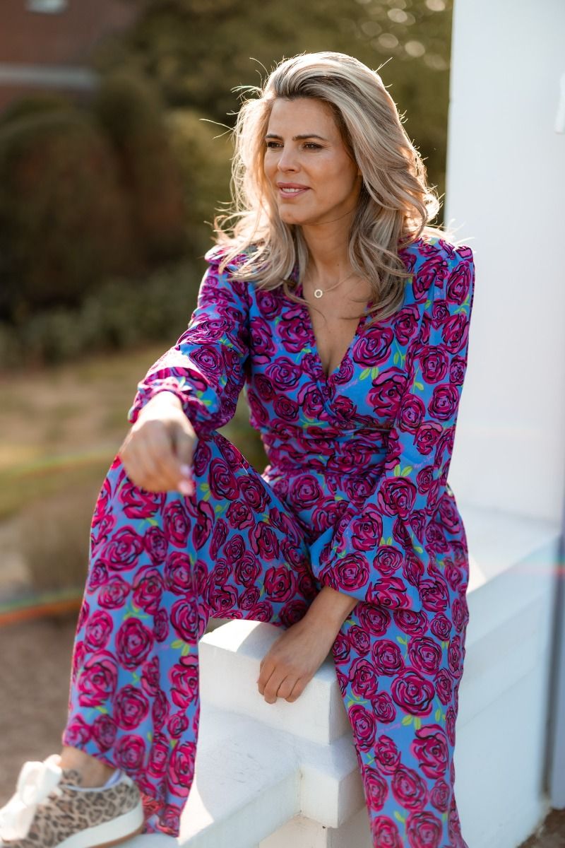 Broek Riley | Iconic rose | Harper & Yve