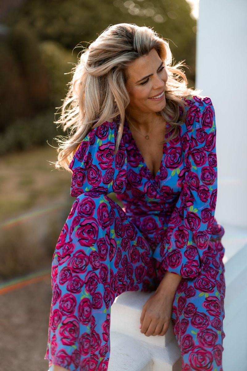 Broek Riley | Iconic rose | Harper & Yve