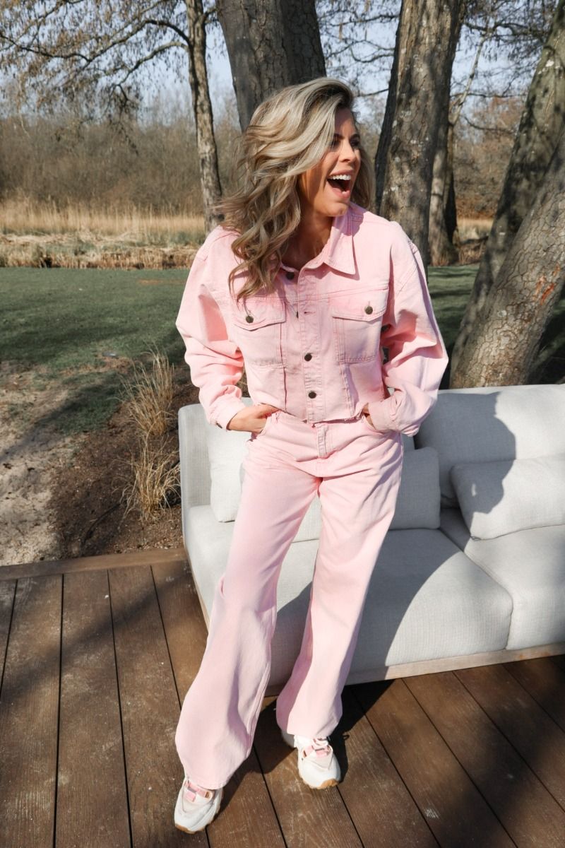 Broek Yve | Bittersweet pink | Harper & Yve