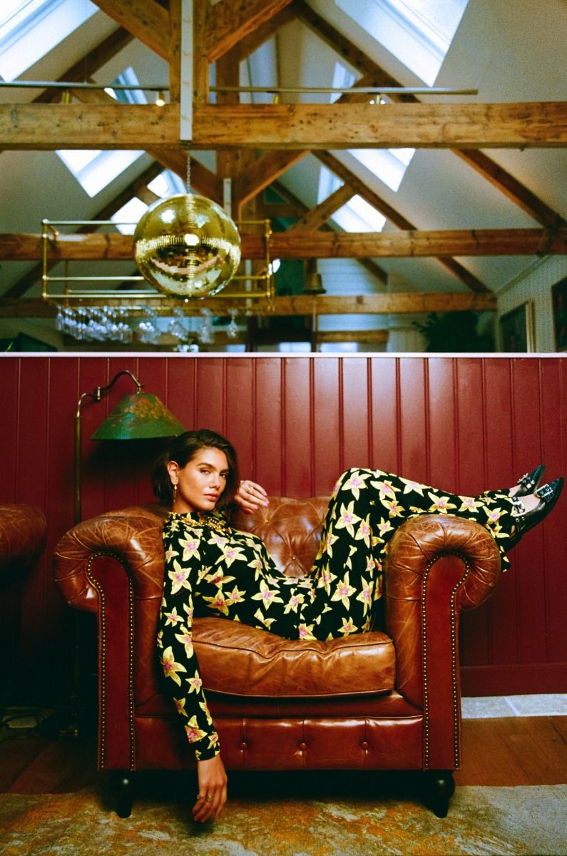 Broek Jane | Cheeky flower yellow | Harper & Yve