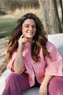 Clea jacket | Pink peach | Bô-Dôme