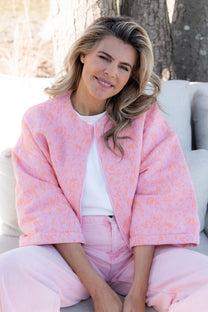 Clea jacket | Pink peach | Bô-Dôme