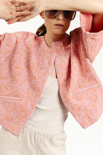Clea jacket | Pink peach | Bô-Dôme