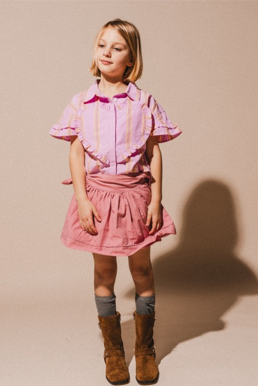 Skirt Clara | Pink mulberry | Labo de Colores 2