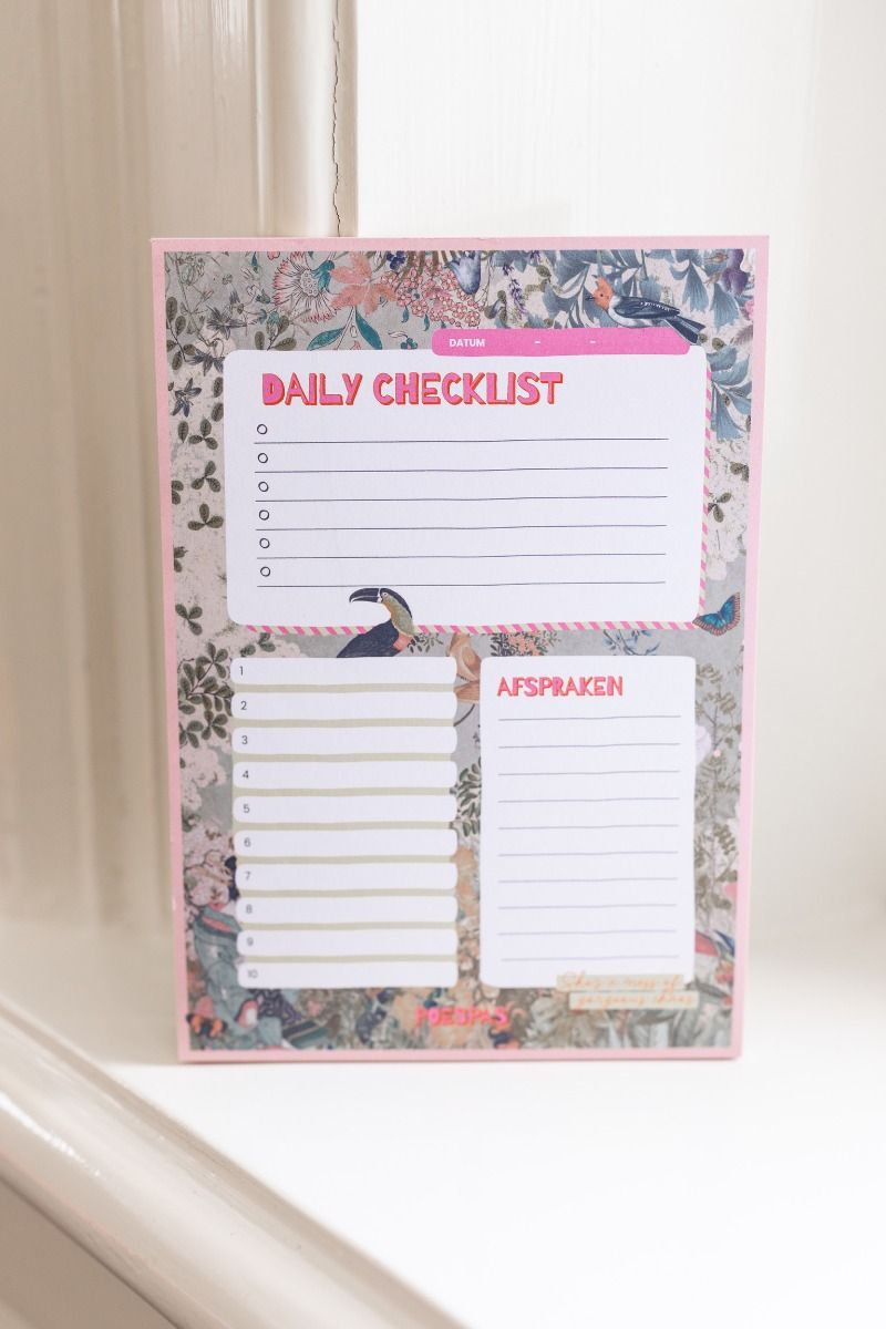 Daily planner | A5 | Studio Poespas